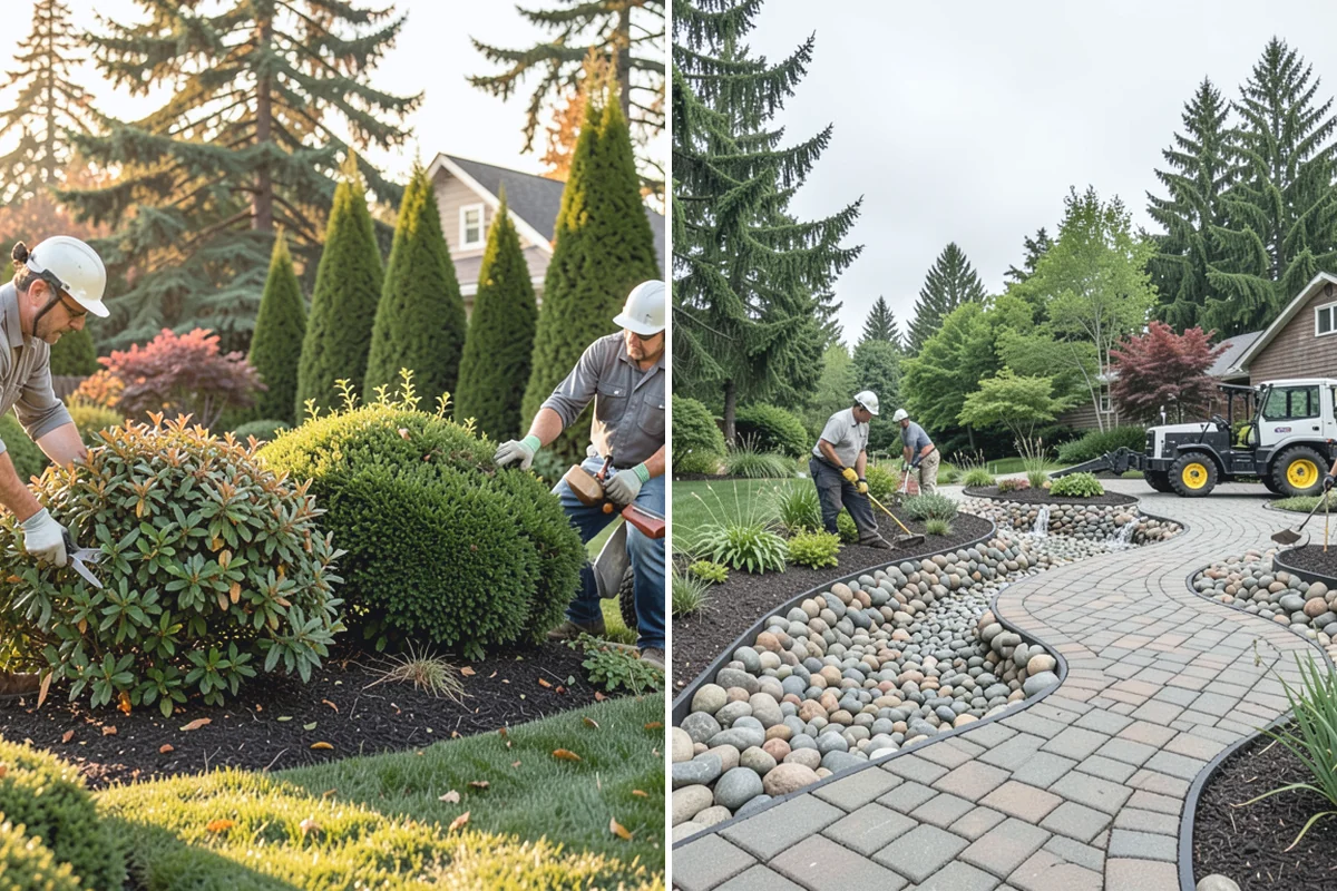 Rain Garden Installation in Auburn, King County, WA - Assess runoff sources and site