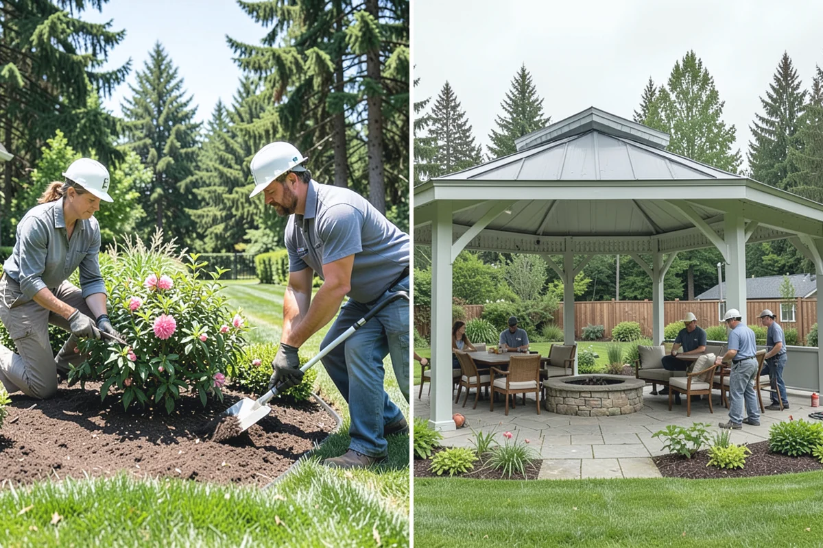 Rain Garden Installation in Bonney Lake, Pierce County, WA - Assess runoff sources and site