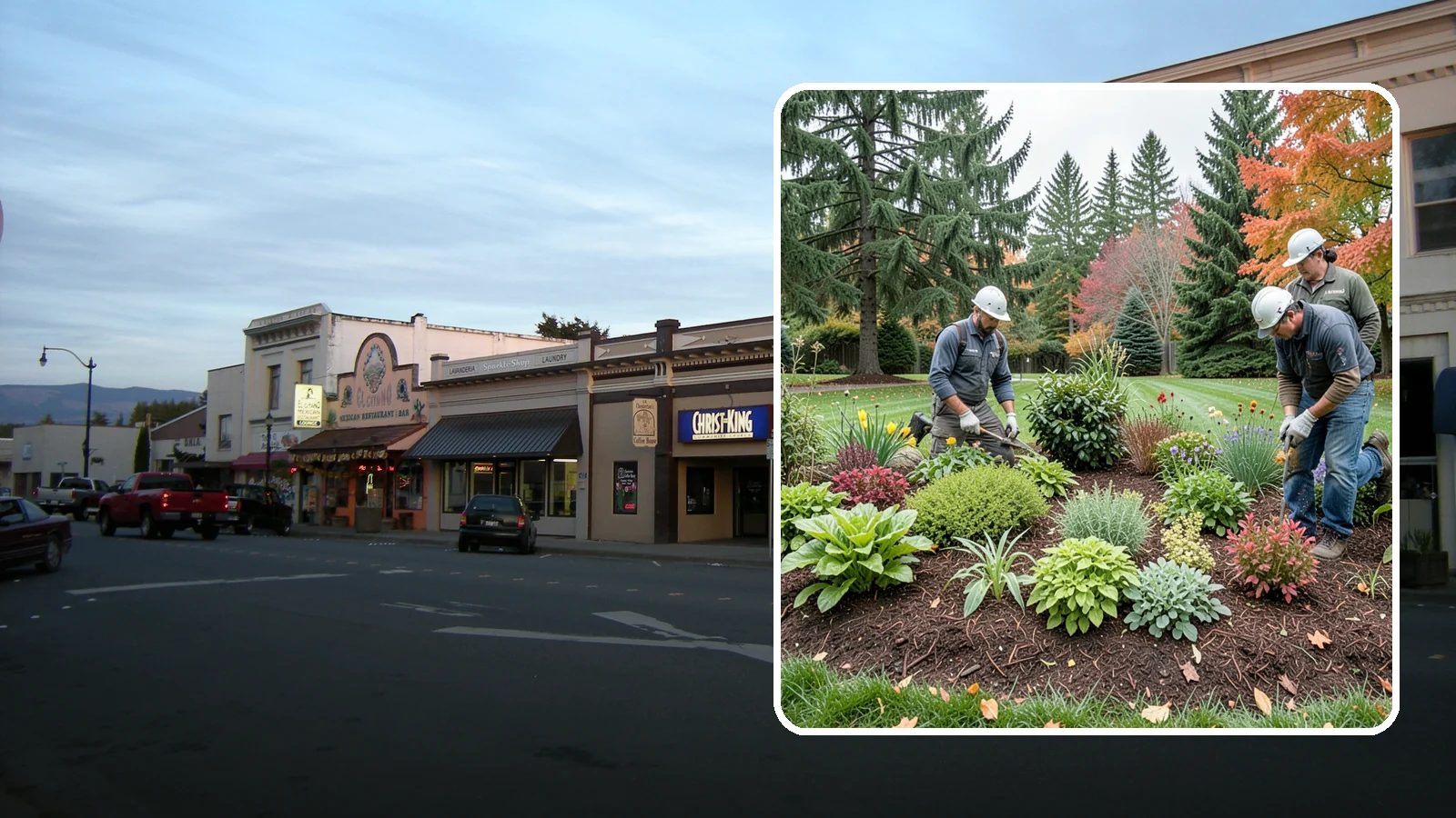 Rain Garden Installation in Burlington, Skagit County, WA - Beautiful rain gardens that capture and filter stormwater runoff while adding habitat and color.