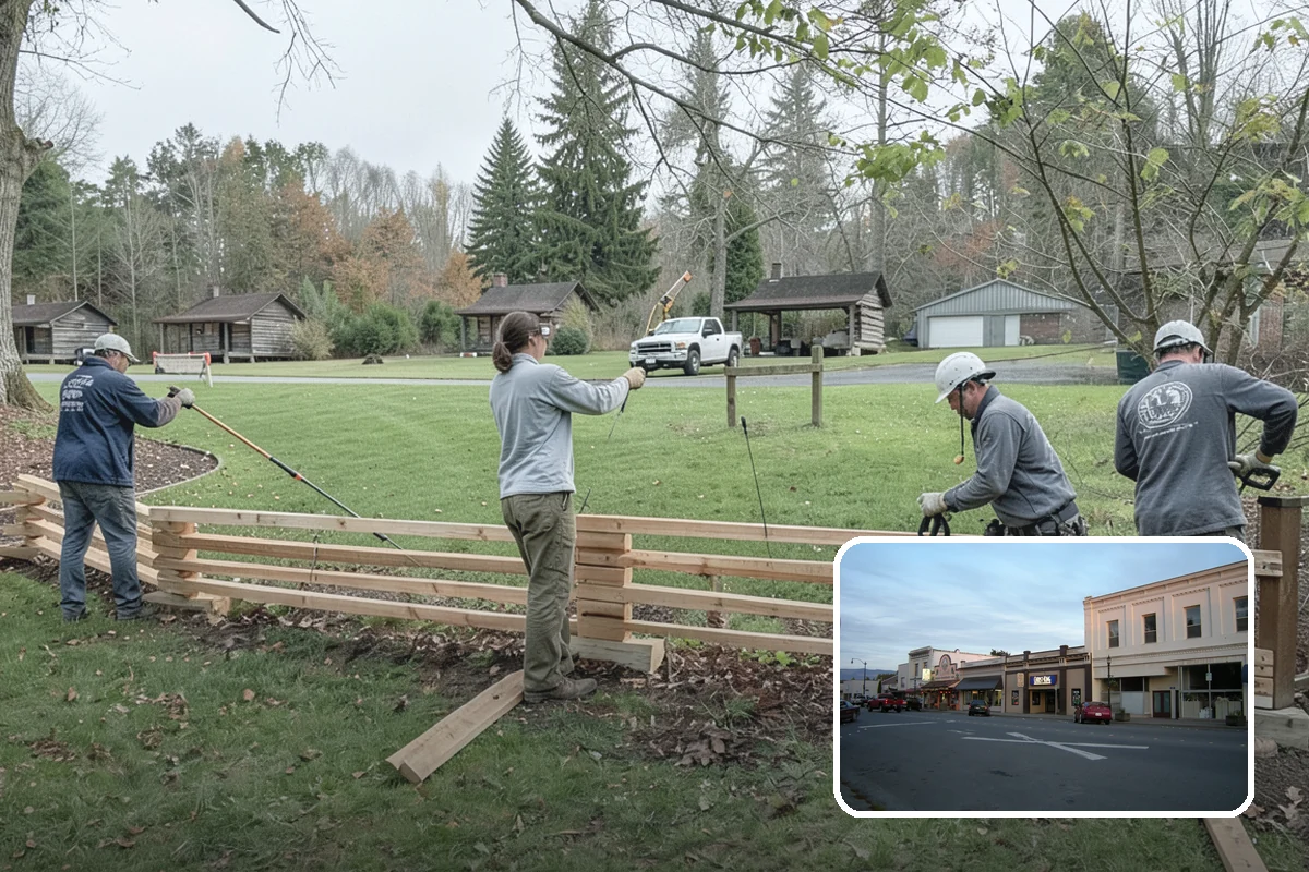 Rain Garden Installation in Burlington, Skagit County, WA - Captures and filters stormwater