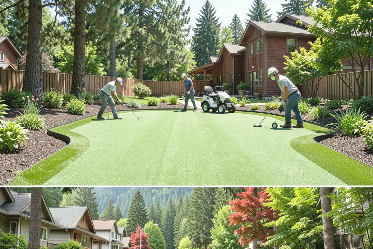 Rain Garden Installation in Darrington, Snohomish County, WA - Best built and planted spring or fall.
