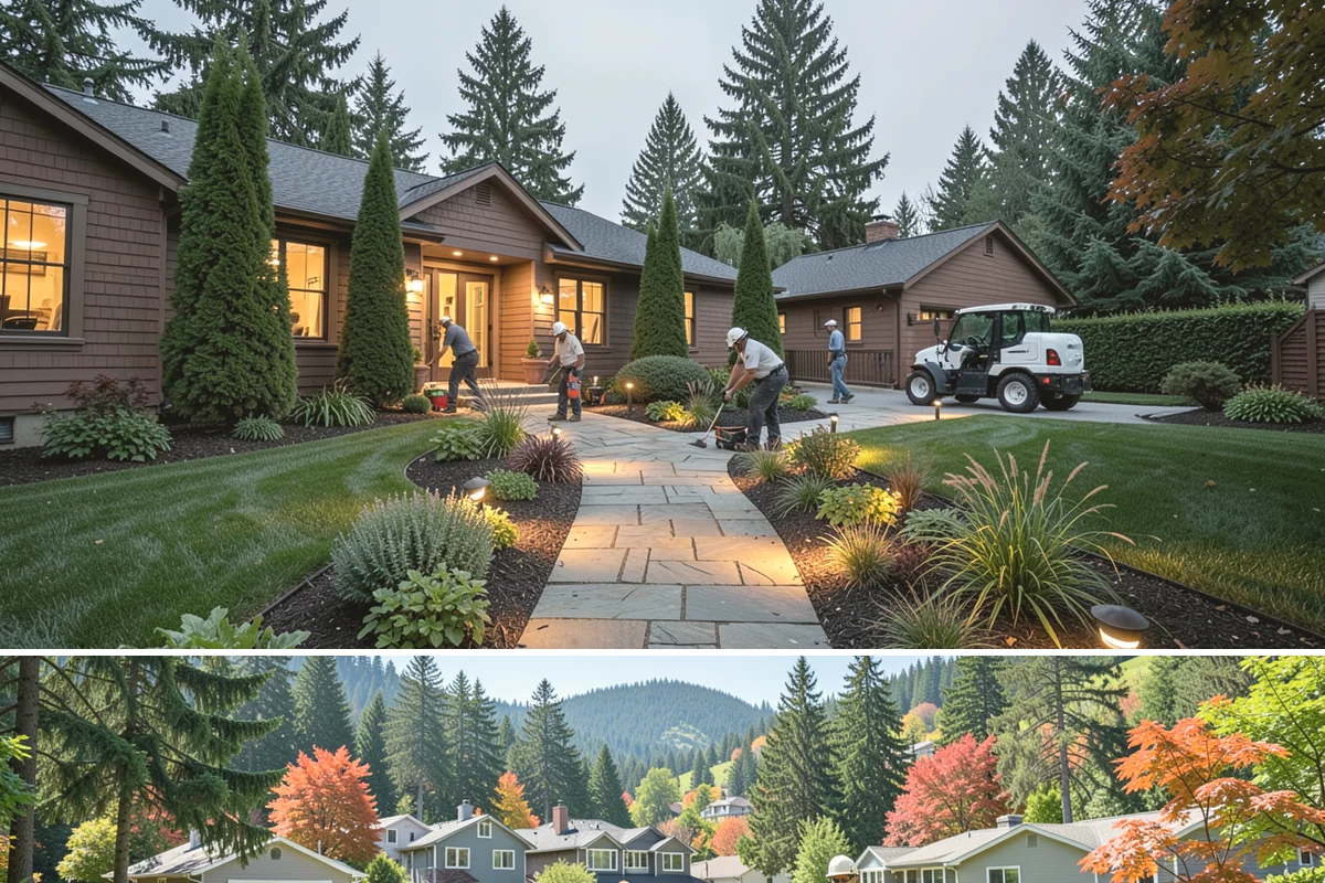 Rain Garden Installation in Fircrest, Pierce County, WA - Best built and planted spring or fall.