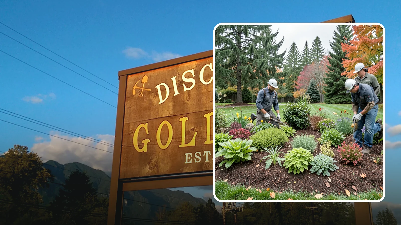 Rain Garden Installation in Gold Bar, Snohomish County, WA - Beautiful rain gardens that capture and filter stormwater runoff while adding habitat and color.