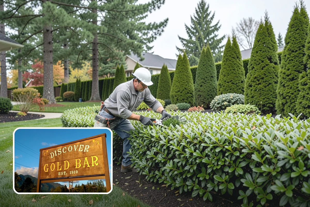 Rain Garden Installation in Gold Bar, Snohomish County, WA - Captures and filters stormwater