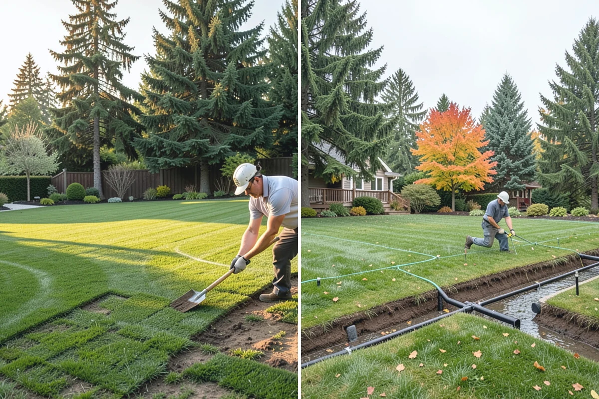 Rain Garden Installation in Granite Falls, Snohomish County, WA - Assess runoff sources and site