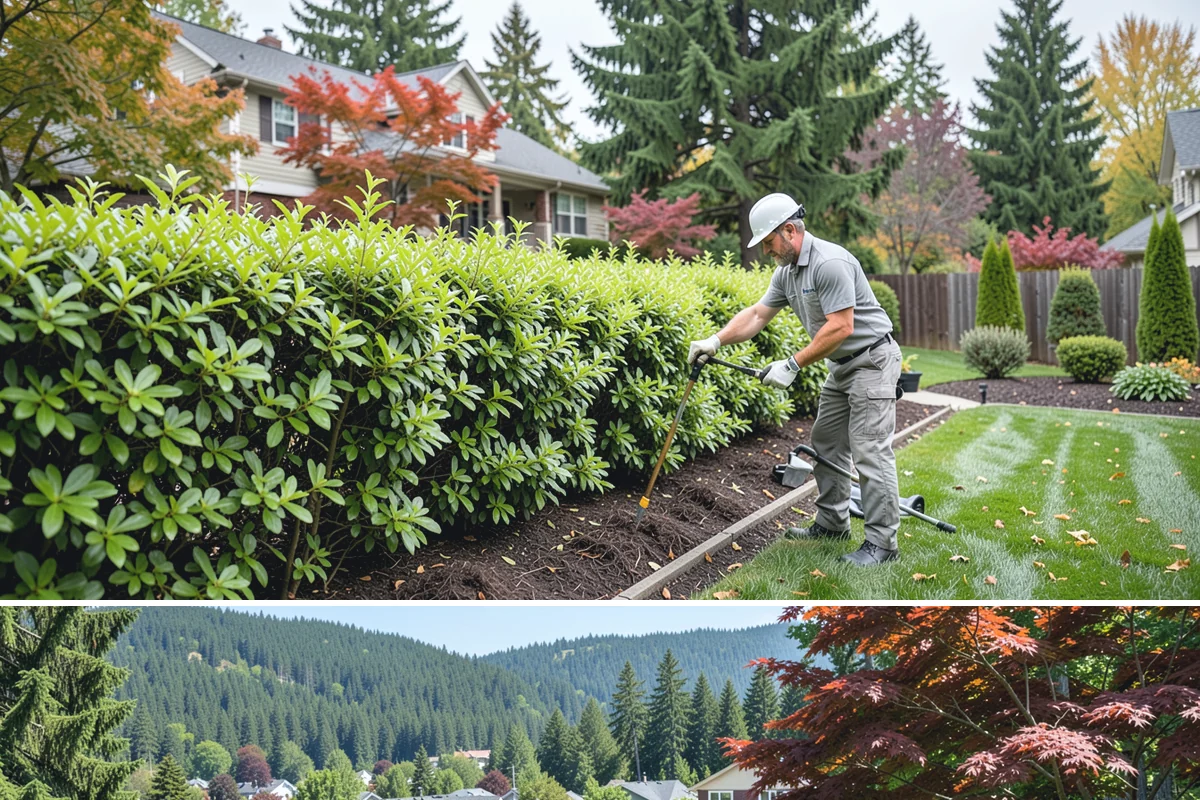 Rain Garden Installation in Index, Snohomish County, WA - Best built and planted spring or fall.