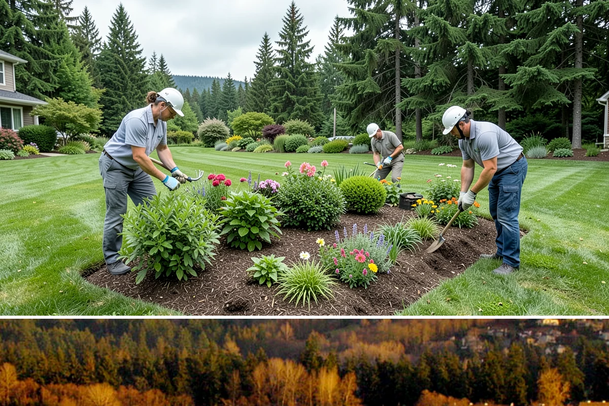 Rain Garden Installation in Kenmore, King County, WA - Best built and planted spring or fall.