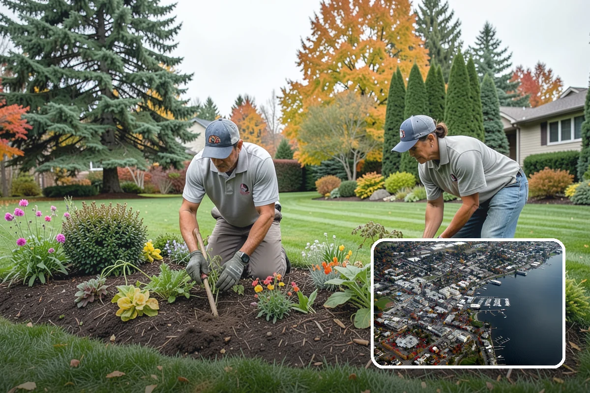 Rain Garden Installation in Kirkland, King County, WA - Captures and filters stormwater