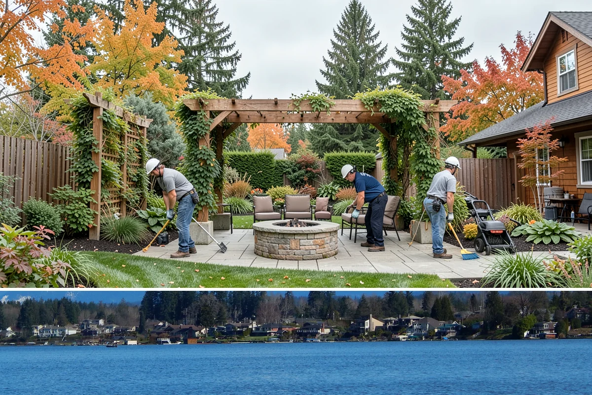 Rain Garden Installation in Lake Stevens, Snohomish County, WA - Best built and planted spring or fall.
