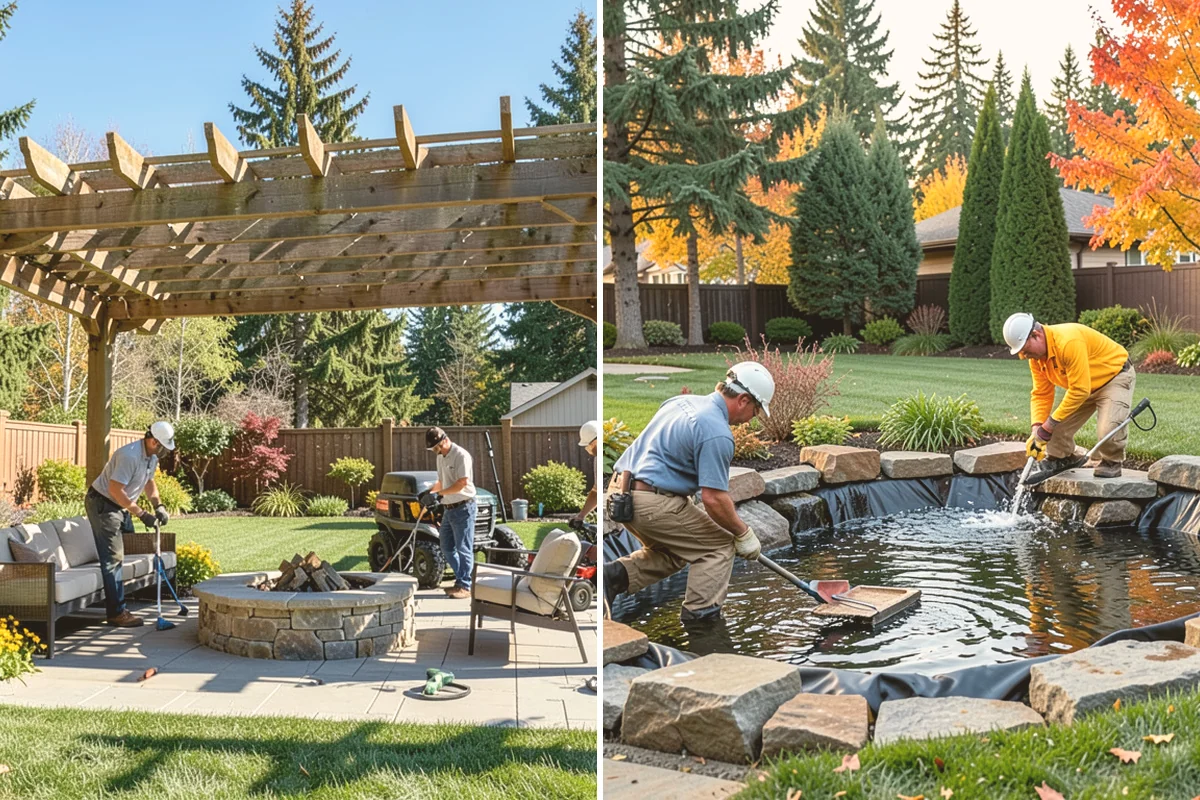 Rain Garden Installation in Langley, Island County, WA - Assess runoff sources and site