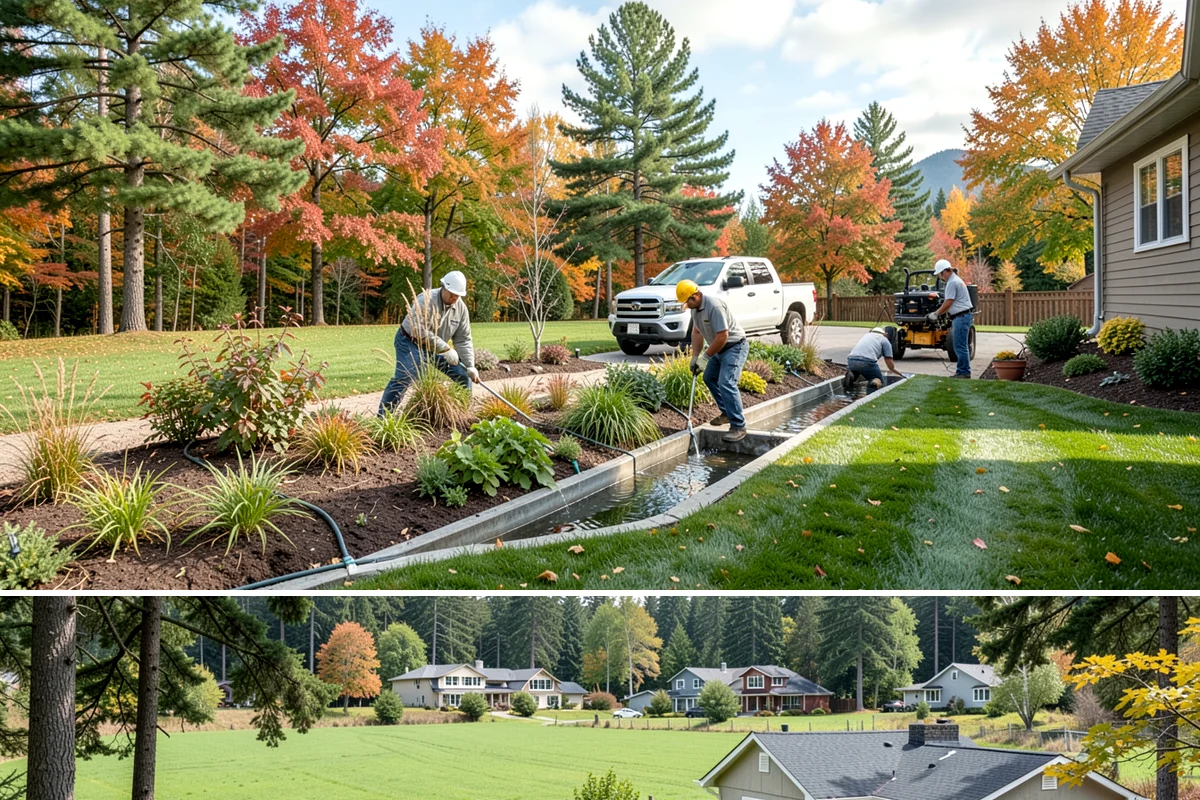 Rain Garden Installation in Lyman, Skagit County, WA - Best built and planted spring or fall.