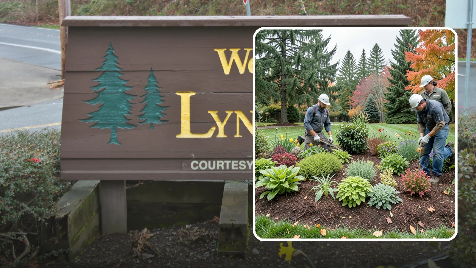 Rain Garden Installation in Lynnwood, Snohomish County, WA - Beautiful rain gardens that capture and filter stormwater runoff while adding habitat and color.