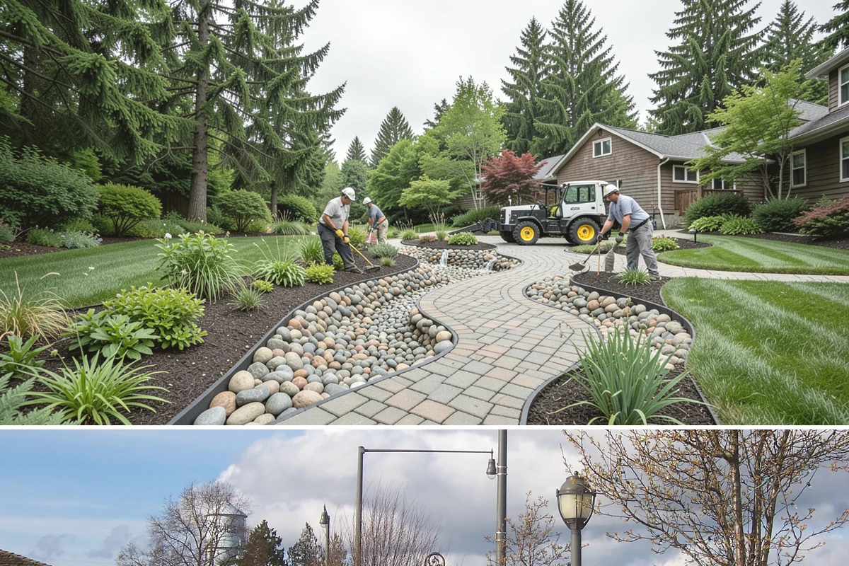 Rain Garden Installation in Marysville, Snohomish County, WA - Best built and planted spring or fall.