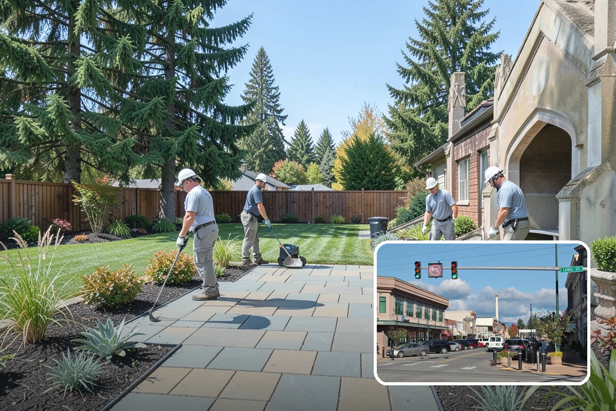 Rain Garden Installation in Monroe, Snohomish County, WA - Captures and filters stormwater