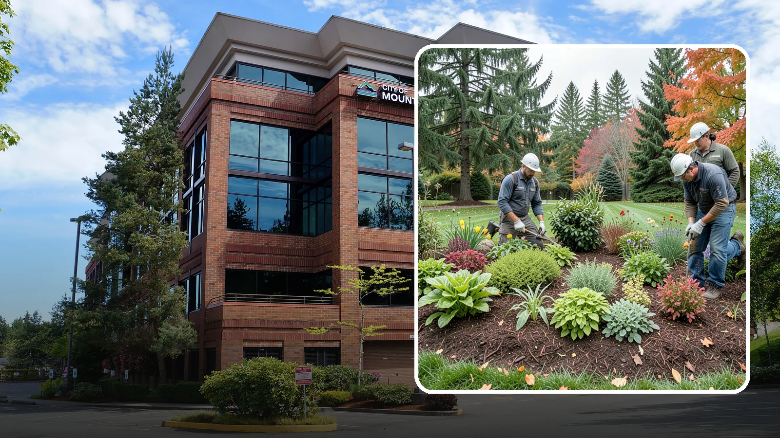 Rain Garden Installation in Mountlake Terrace, Snohomish County, WA - Beautiful rain gardens that capture and filter stormwater runoff while adding habitat and color.