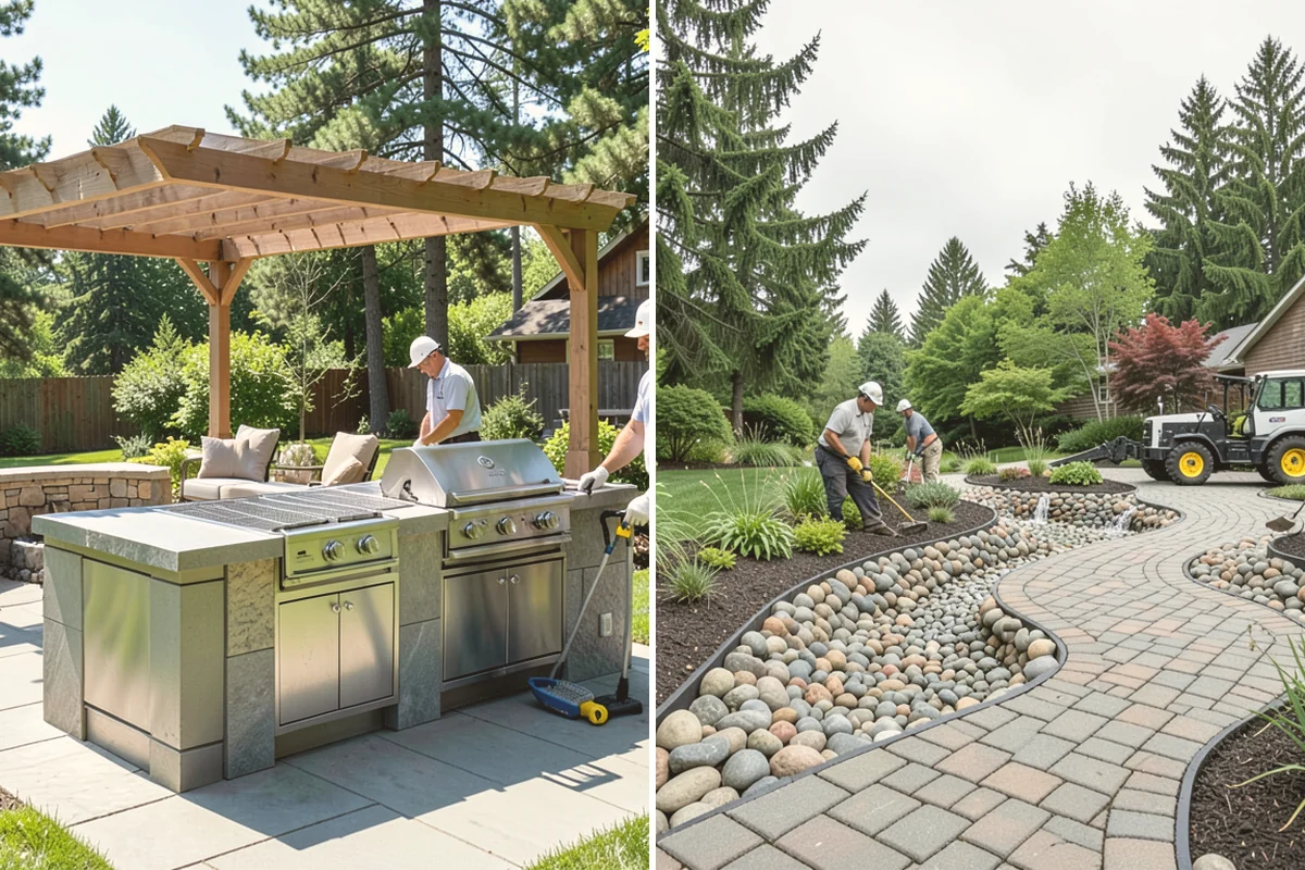 Rain Garden Installation in Orting, Pierce County, WA - Assess runoff sources and site