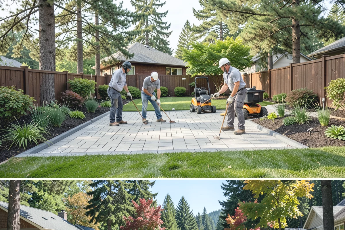 Rain Garden Installation in Orting, Pierce County, WA - Best built and planted spring or fall.