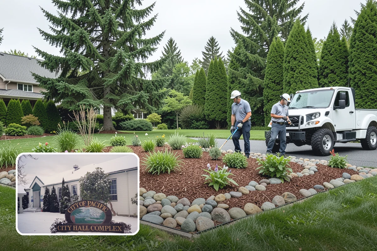 Rain Garden Installation in Pacific, King County, WA - Captures and filters stormwater