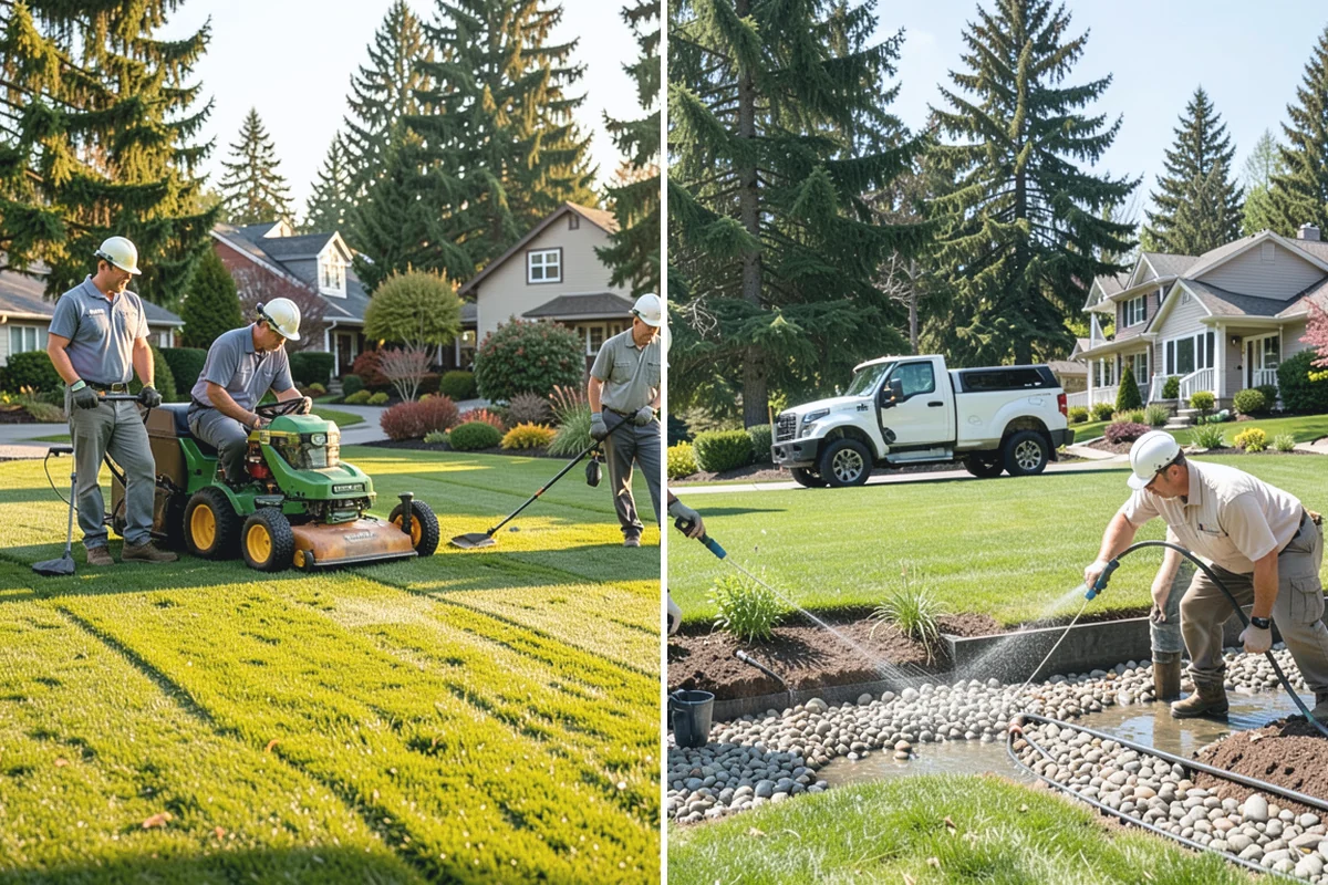 Rain Garden Installation in Roy, Pierce County, WA - Assess runoff sources and site
