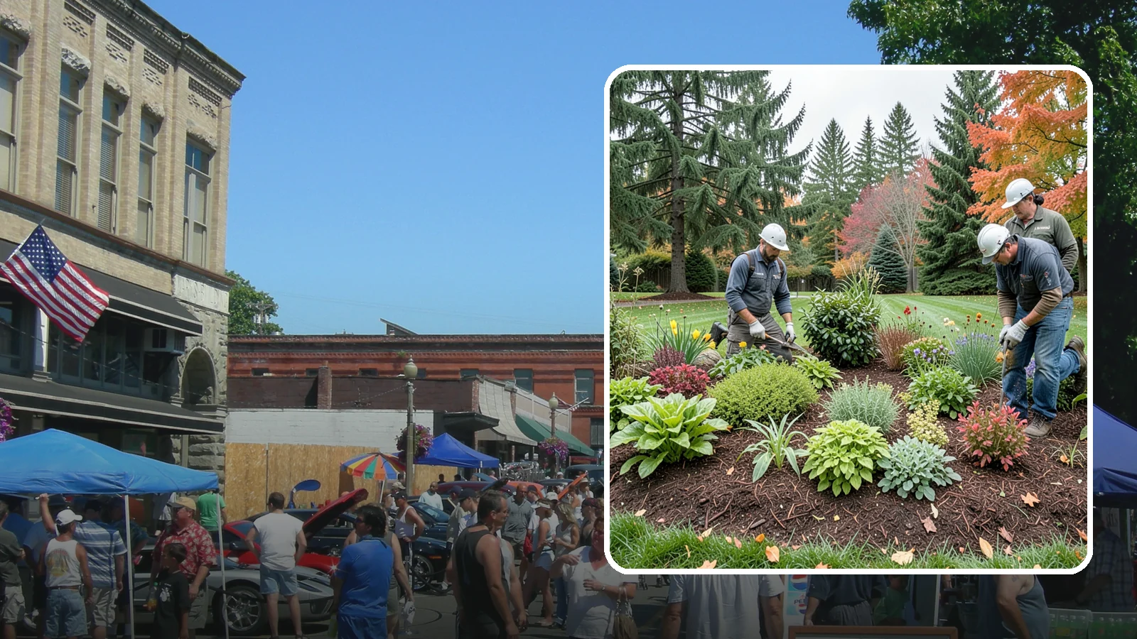 Rain Garden Installation in Snohomish, Snohomish County, WA - Beautiful rain gardens that capture and filter stormwater runoff while adding habitat and color.