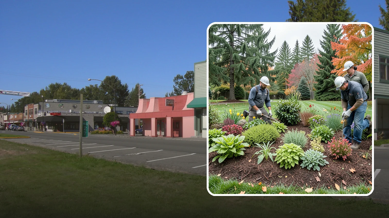 Rain Garden Installation in Snoqualmie, King County, WA - Beautiful rain gardens that capture and filter stormwater runoff while adding habitat and color.