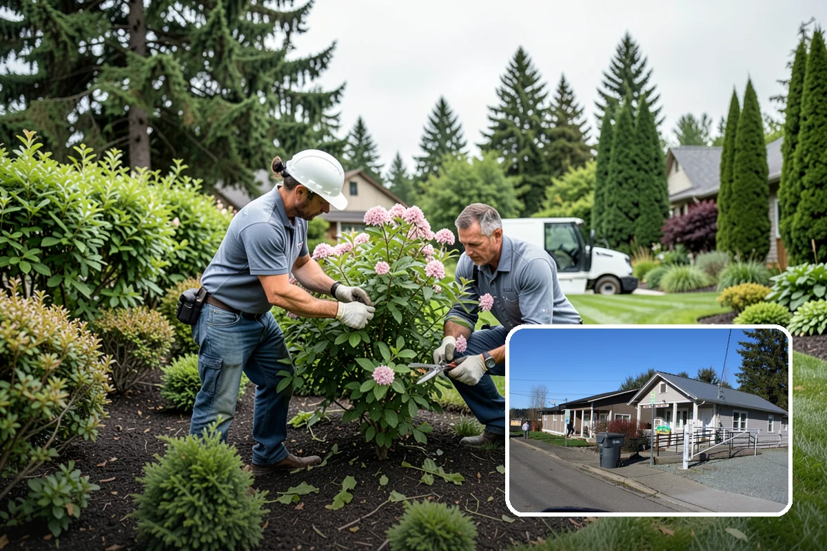 Rain Garden Installation in South Prairie, Pierce County, WA - Captures and filters stormwater