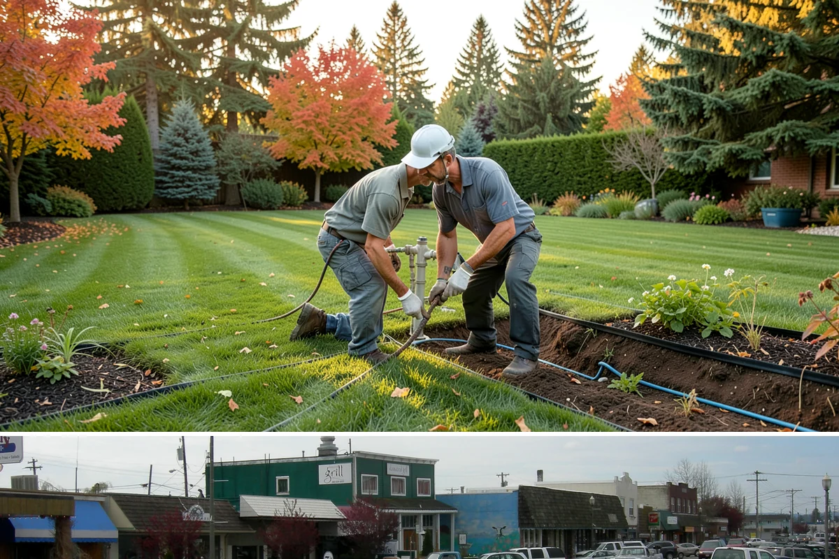 Rain Garden Installation in Stanwood, Snohomish County, WA - Best built and planted spring or fall.