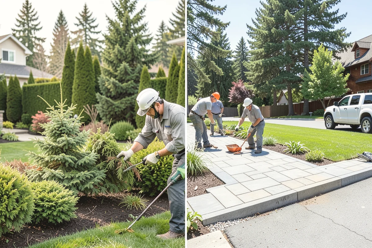 Rain Garden Installation in Steilacoom, Pierce County, WA - Assess runoff sources and site