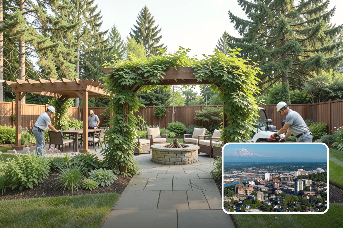 Rain Garden Installation in Tacoma, Pierce County, WA - Captures and filters stormwater
