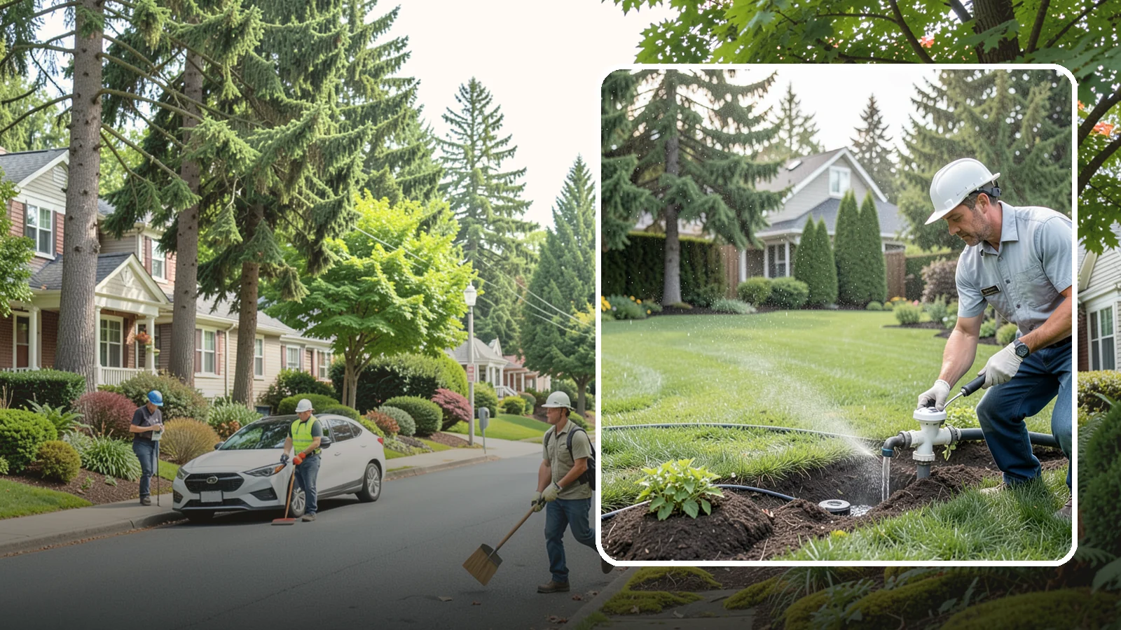 Rain Sensor Installation in Beaux Arts Village, King County, WA - We install rain sensors that automatically pause your sprinklers during Western Washington's frequent rainfall, cutting waste and...