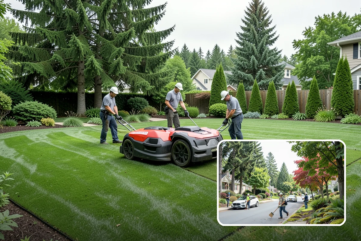 Rain Sensor Installation in Beaux Arts Village, King County, WA - Eliminates watering during frequent PNW rain