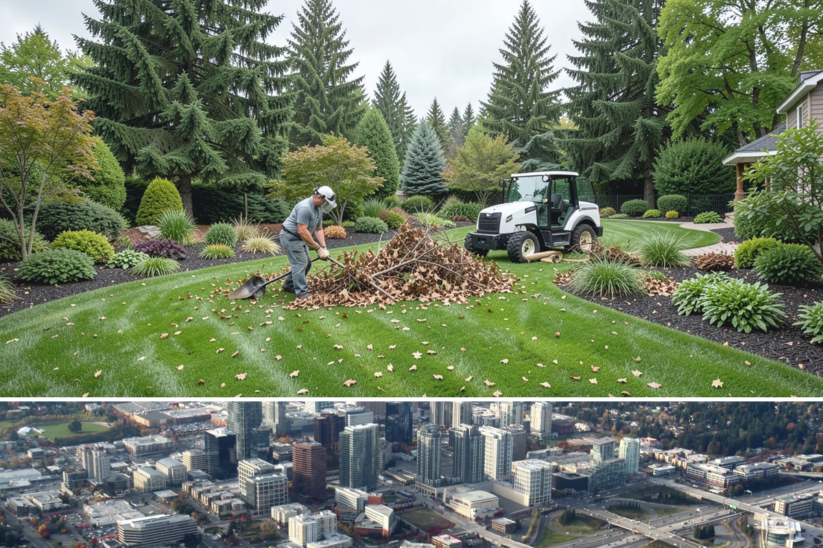 Rain Sensor Installation in Bellevue, King County, WA - Install in spring so the sensor is skipping cycles through the wet season and ready for summer showers.