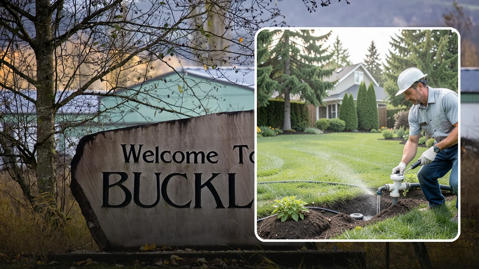 Rain Sensor Installation in Buckley, Pierce County, WA - We install rain sensors that automatically pause your sprinklers during Western Washington's frequent rainfall, cutting waste and...