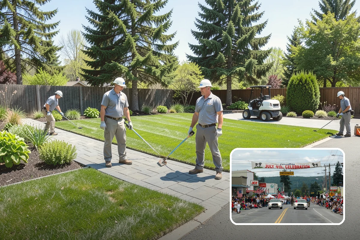 Rain Sensor Installation in Carnation, King County, WA - Eliminates watering during frequent PNW rain