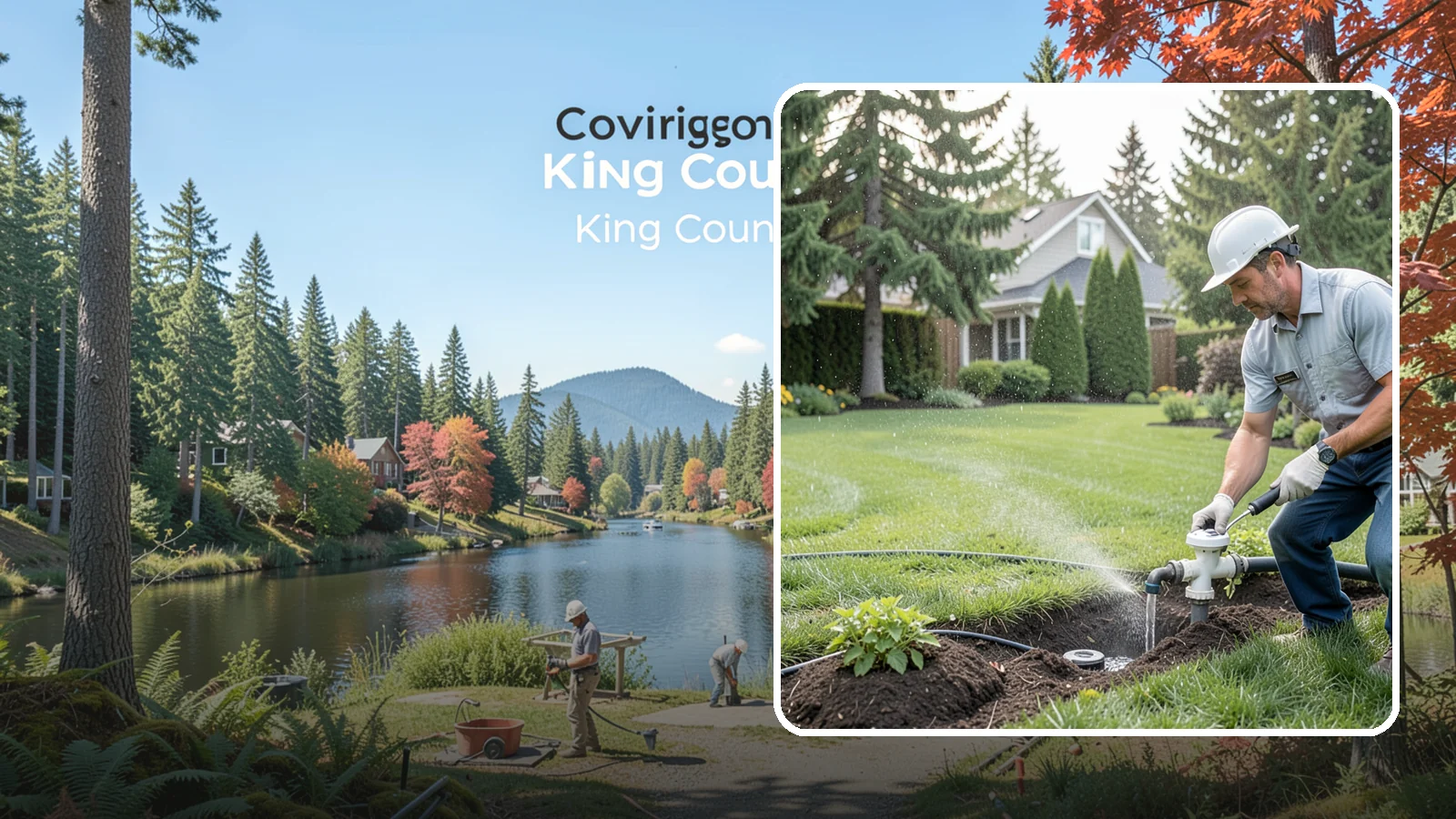 Rain Sensor Installation in Covington, King County, WA - We install rain sensors that automatically pause your sprinklers during Western Washington's frequent rainfall, cutting waste and...