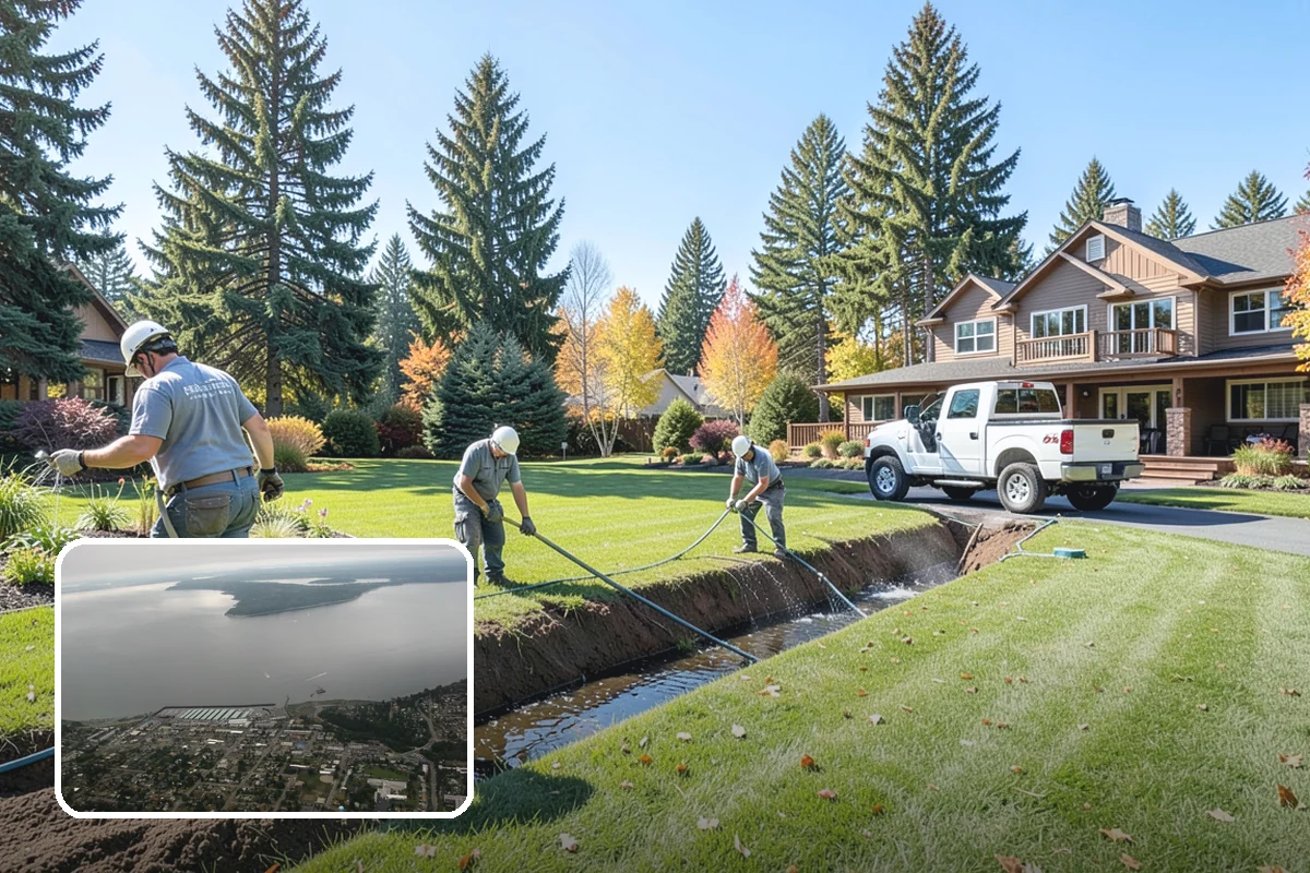 Rain Sensor Installation in Des Moines, King County, WA - Eliminates watering during frequent PNW rain