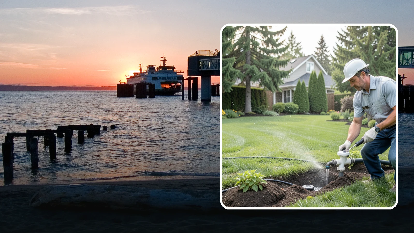 Rain Sensor Installation in Edmonds, Snohomish County, WA - We install rain sensors that automatically pause your sprinklers during Western Washington's frequent rainfall, cutting waste and...