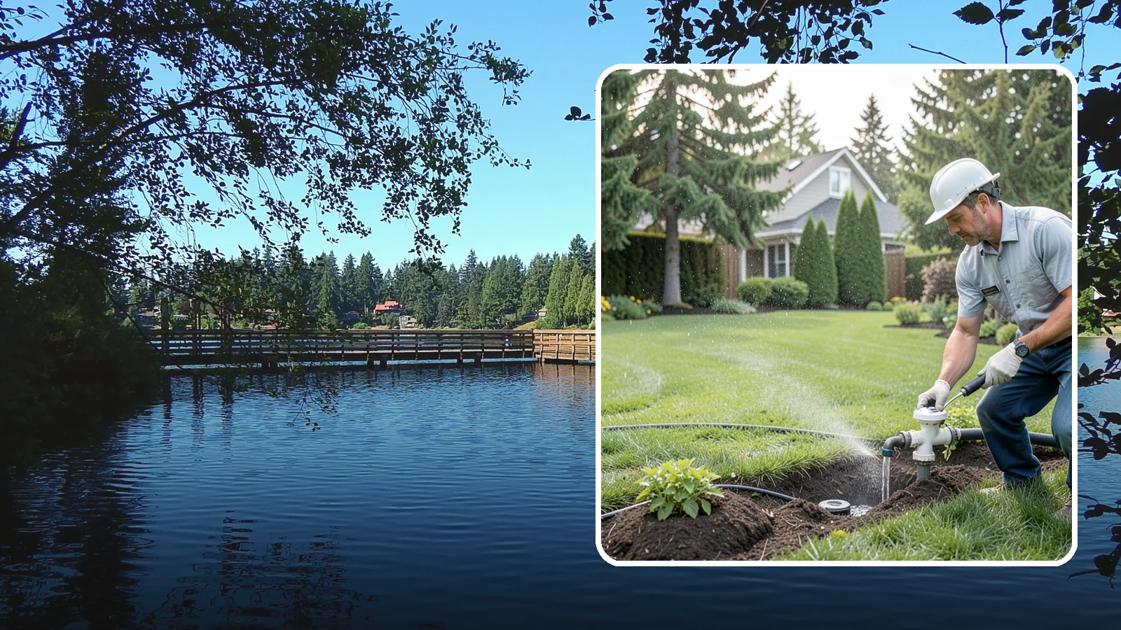 Rain Sensor Installation in Federal Way, King County, WA - We install rain sensors that automatically pause your sprinklers during Western Washington's frequent rainfall, cutting waste and...