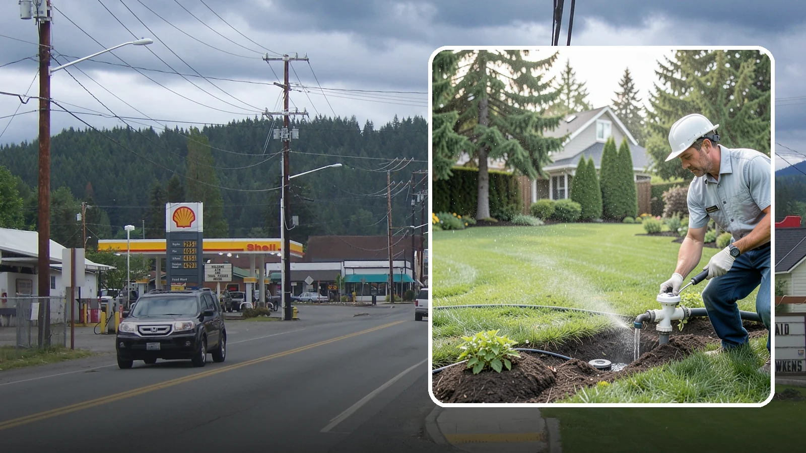 Rain Sensor Installation in Granite Falls, Snohomish County, WA - We install rain sensors that automatically pause your sprinklers during Western Washington's frequent rainfall, cutting waste and...