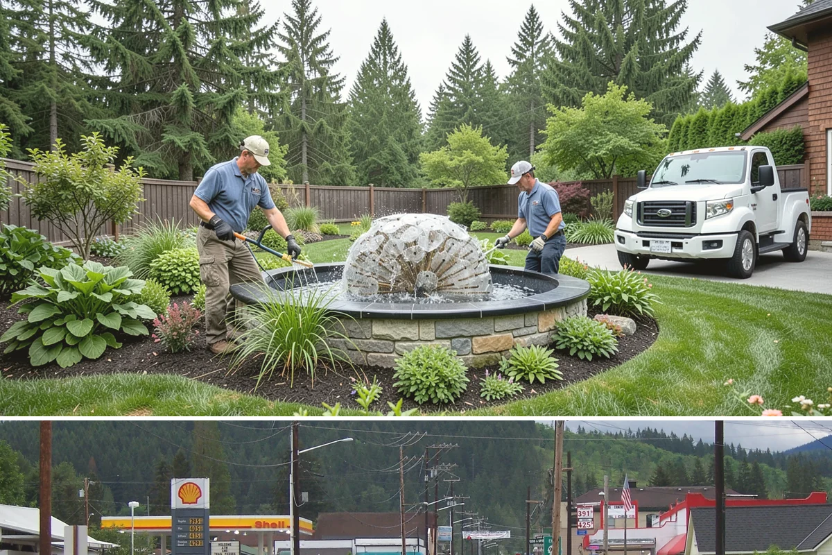 Rain Sensor Installation in Granite Falls, Snohomish County, WA - Install in spring so the sensor is skipping cycles through the wet season and ready for summer showers.