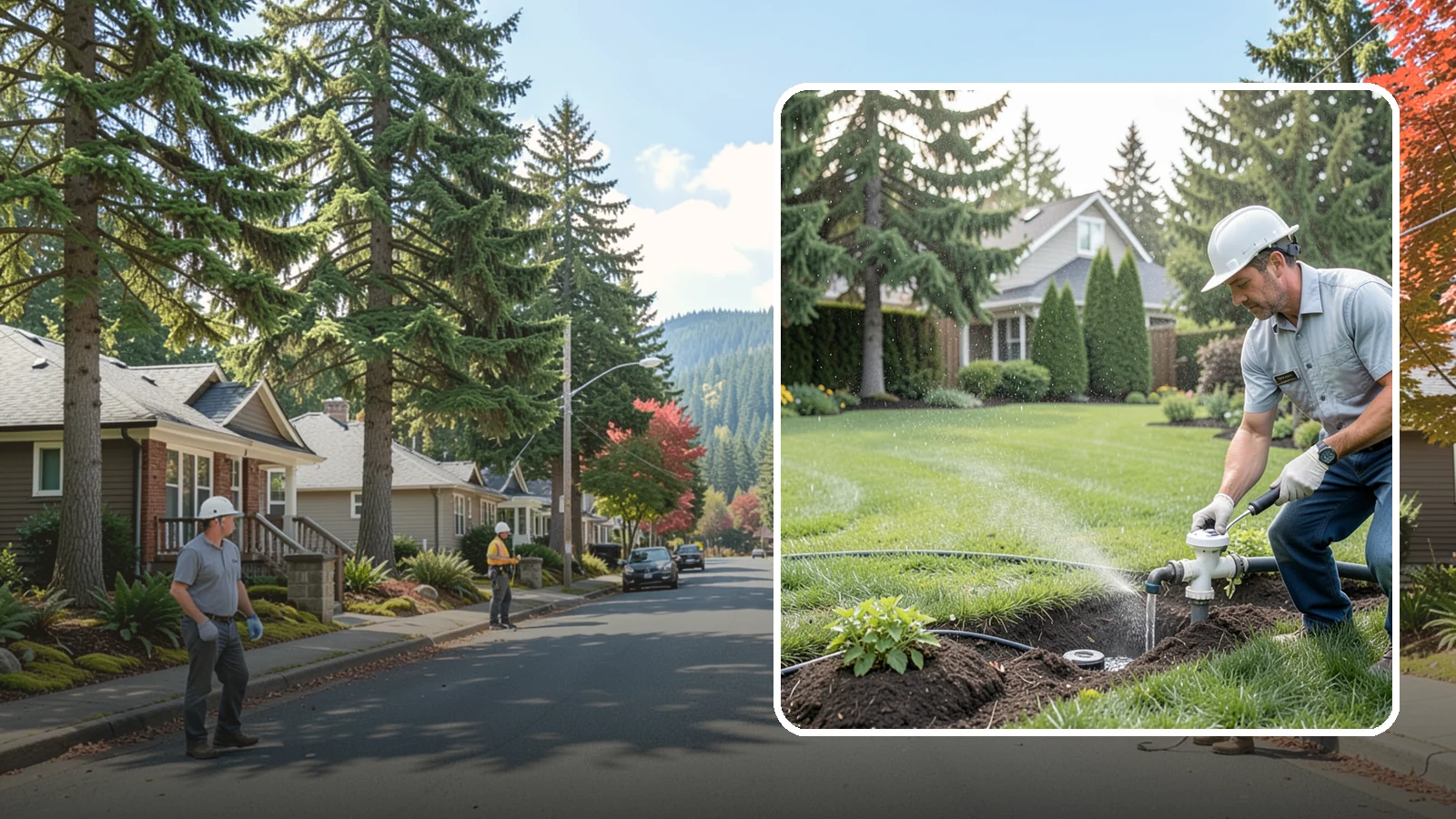 Rain Sensor Installation in Hunts Point, King County, WA - We install rain sensors that automatically pause your sprinklers during Western Washington's frequent rainfall, cutting waste and...