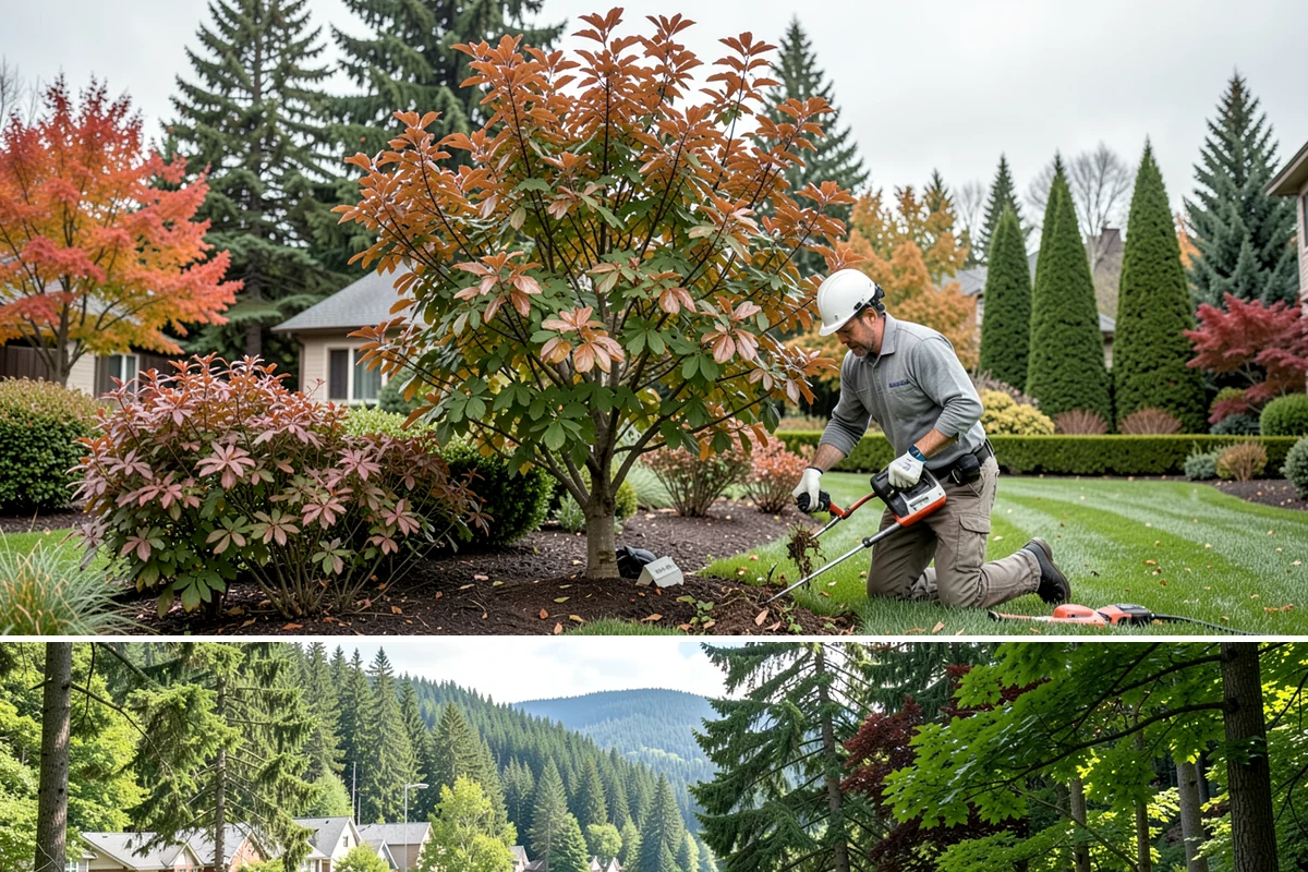 Rain Sensor Installation in Lake Forest Park, King County, WA - Install in spring so the sensor is skipping cycles through the wet season and ready for summer showers.