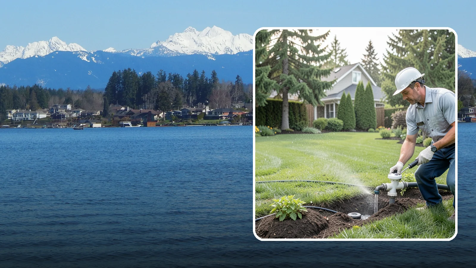 Rain Sensor Installation in Lake Stevens, Snohomish County, WA - We install rain sensors that automatically pause your sprinklers during Western Washington's frequent rainfall, cutting waste and...