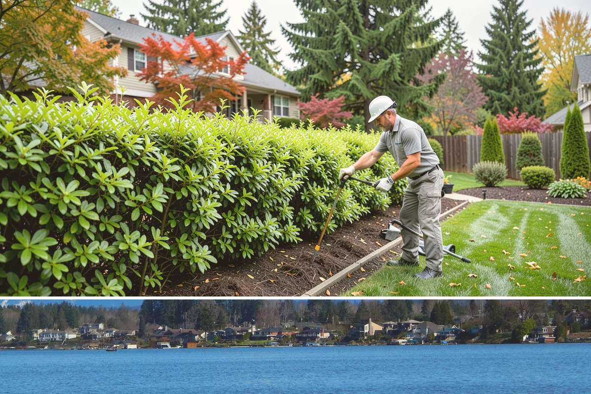 Rain Sensor Installation in Lake Stevens, Snohomish County, WA - Install in spring so the sensor is skipping cycles through the wet season and ready for summer showers.