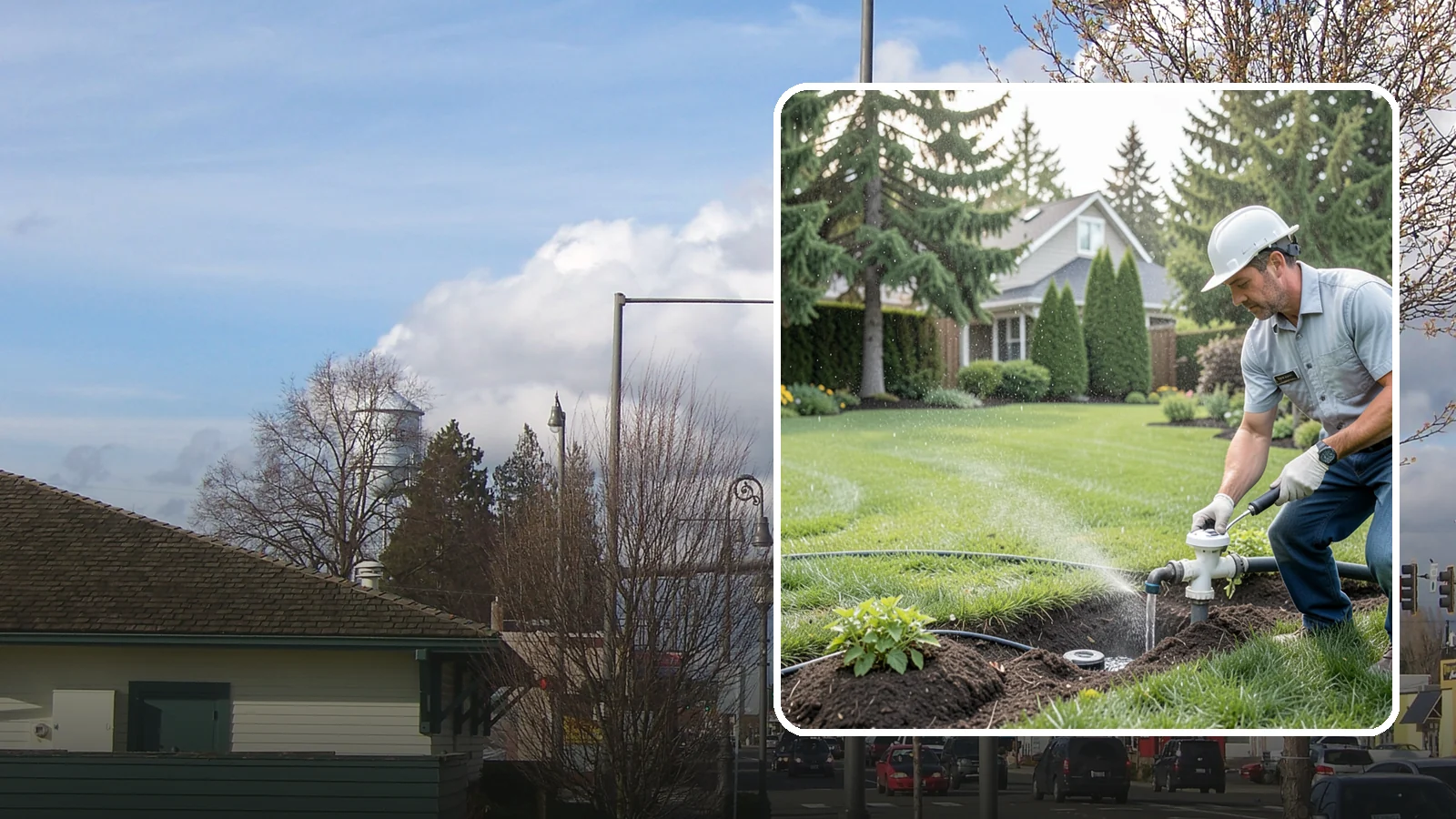 Rain Sensor Installation in Marysville, Snohomish County, WA - We install rain sensors that automatically pause your sprinklers during Western Washington's frequent rainfall, cutting waste and...