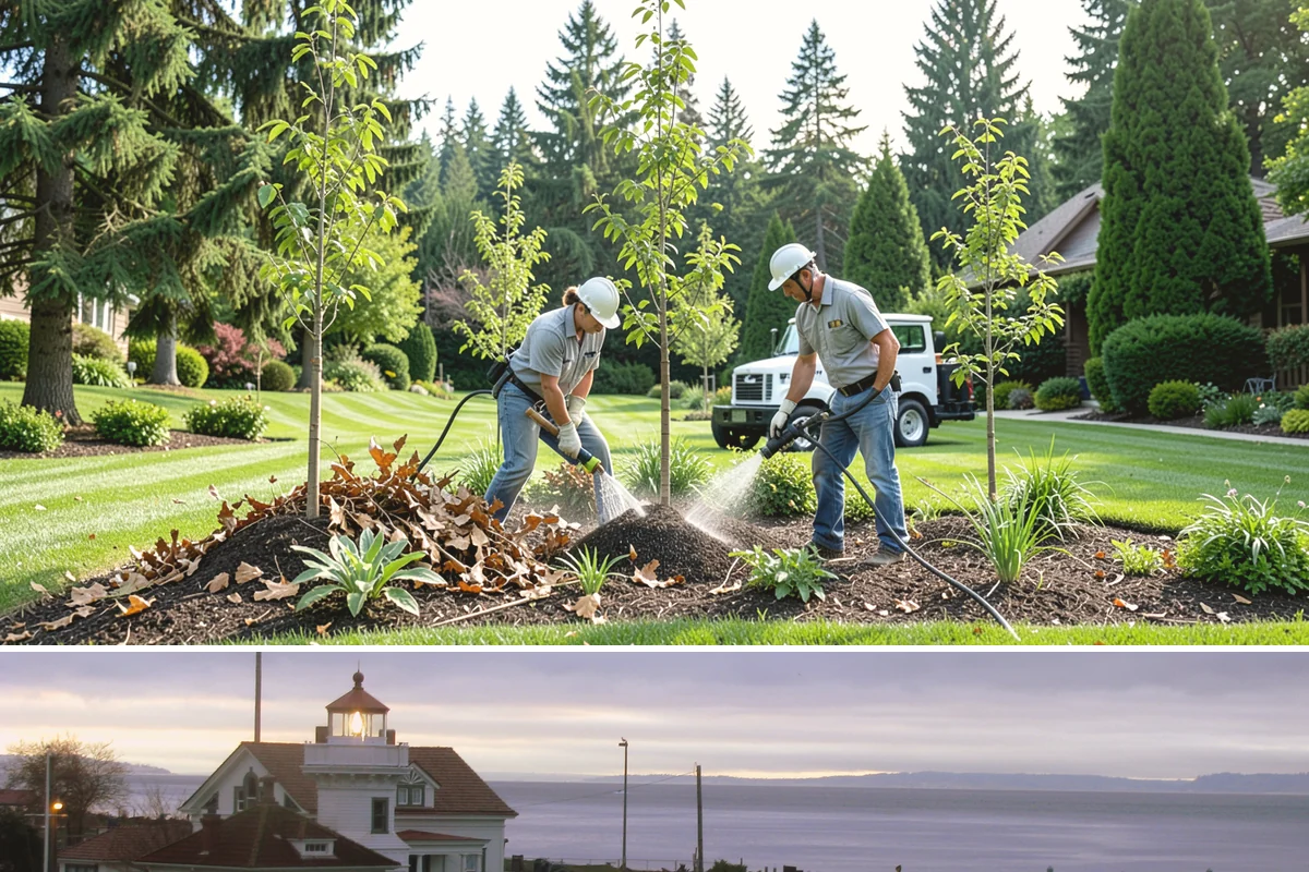 Rain Sensor Installation in Mukilteo, Snohomish County, WA - Install in spring so the sensor is skipping cycles through the wet season and ready for summer showers.