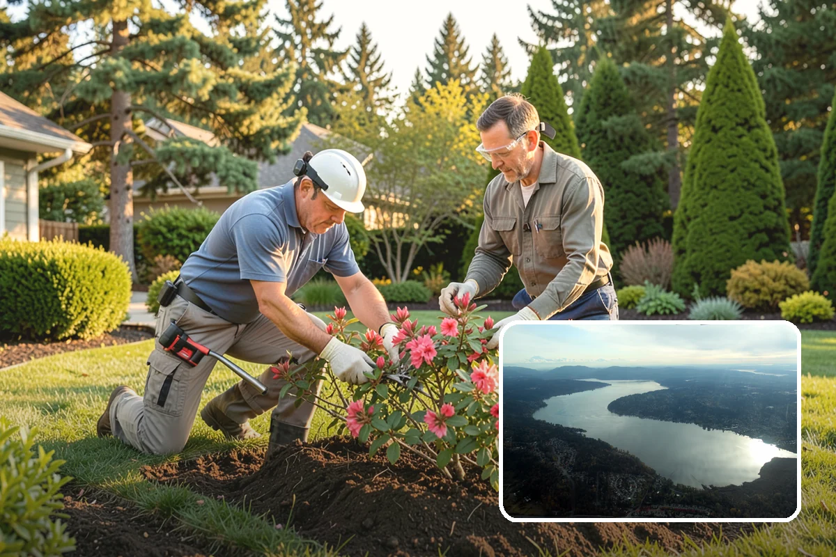 Rain Sensor Installation in Sammamish, King County, WA - Eliminates watering during frequent PNW rain