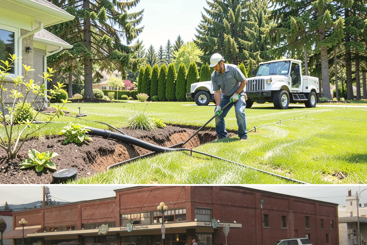 Rain Sensor Installation in Sedro-Woolley, Skagit County, WA - Install in spring so the sensor is skipping cycles through the wet season and ready for summer showers.