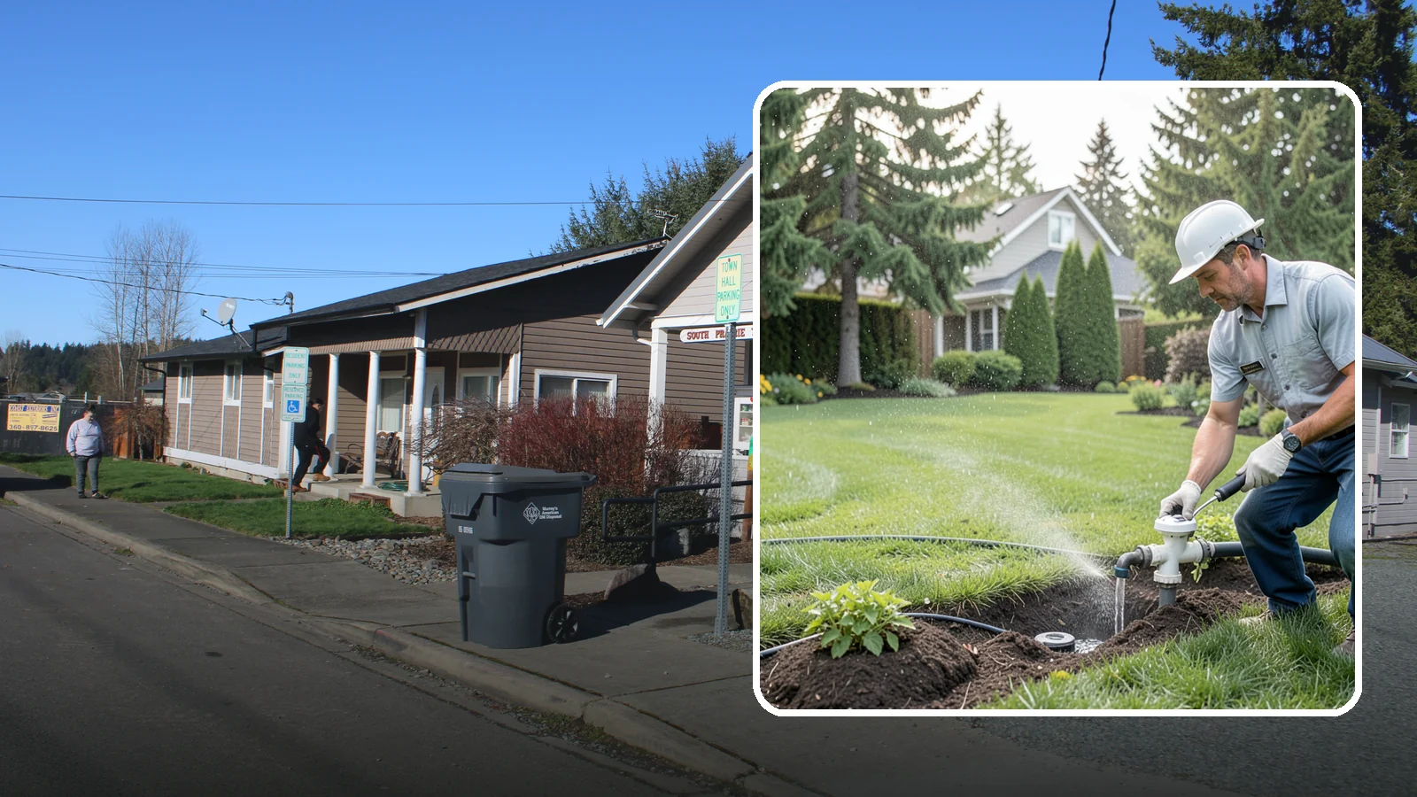 Rain Sensor Installation in South Prairie, Pierce County, WA - We install rain sensors that automatically pause your sprinklers during Western Washington's frequent rainfall, cutting waste and...