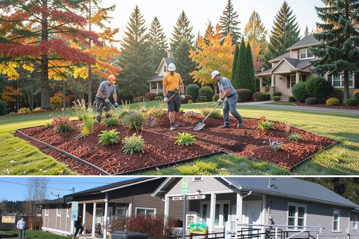 Rain Sensor Installation in South Prairie, Pierce County, WA - Install in spring so the sensor is skipping cycles through the wet season and ready for summer showers.